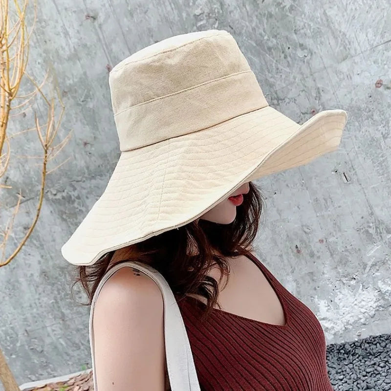 Japanese Sunshade Oversized Female Hat