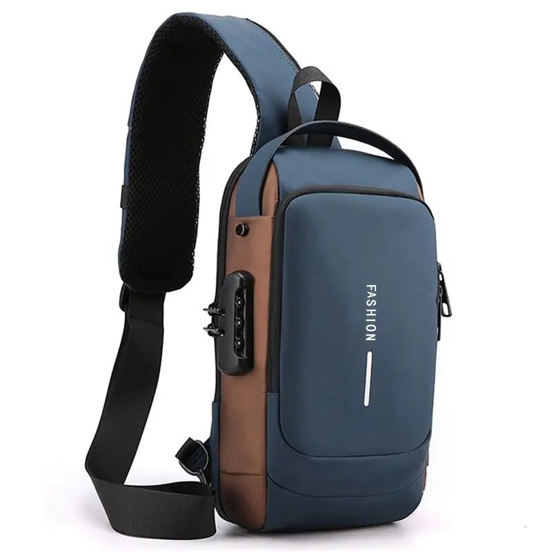 Anti-theft USB Shoulder Bag