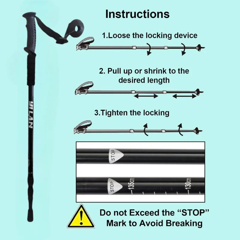Hiking Trekking Poles, Lightweight