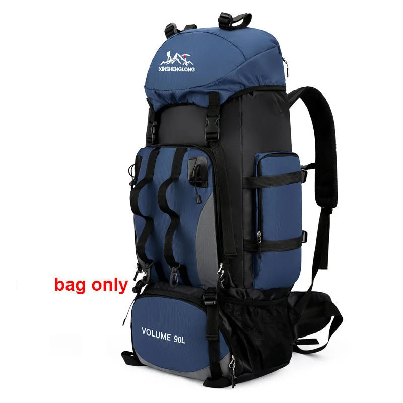 90L Waterproof Trekking Bag Large Capacity
