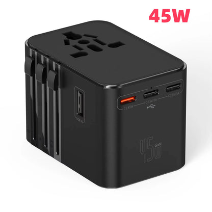 GlobeCharge Travel Adapter