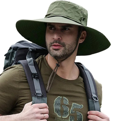 Summer Mountaineering Hat, Unisex Sun Protection Hat