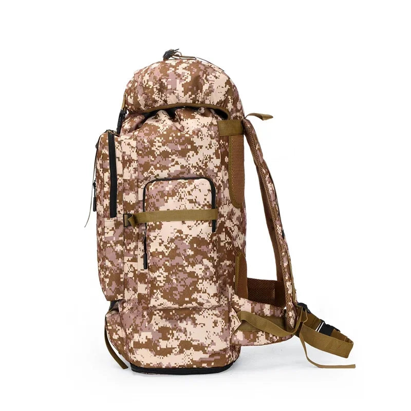 80L/100L Trekking Bag Large Capacity for Outdoors Hiking & Camping