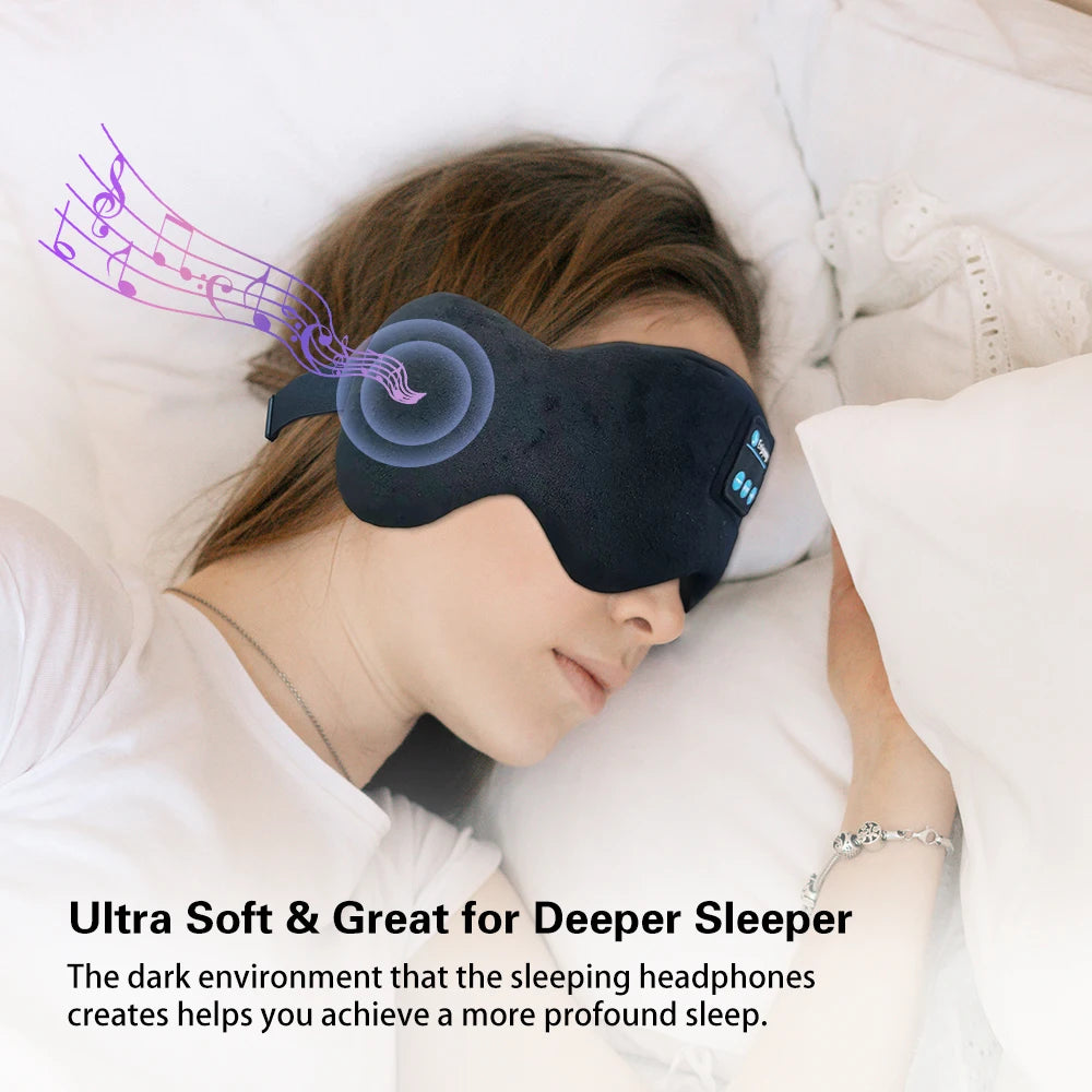 SilentWave Bluetooth Sleep Mask
