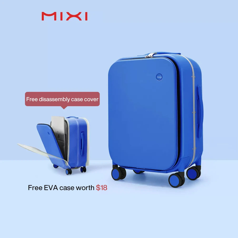 Mixi Design Suitcase Rolling Luggage  18 20 24 Inch