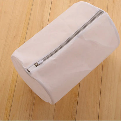 Durable Mesh Laundry Bag for Running Shoes, Socks & Bras with Zipper Closure