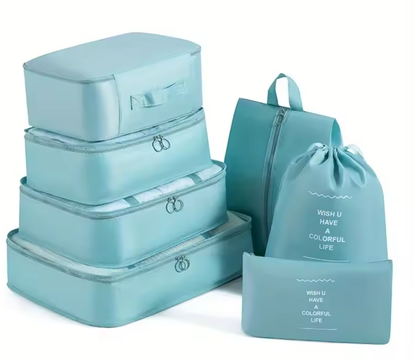 GlobeSet 7-Piece Packing Cubes
