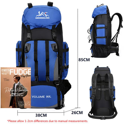 90L Waterproof Trekking Bag Large Capacity