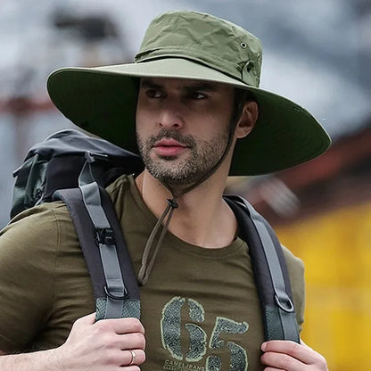 Summer Mountaineering Hat, Unisex Sun Protection Hat