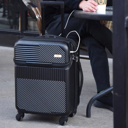 Travel Luggage With USB Charger 20/22/24/26