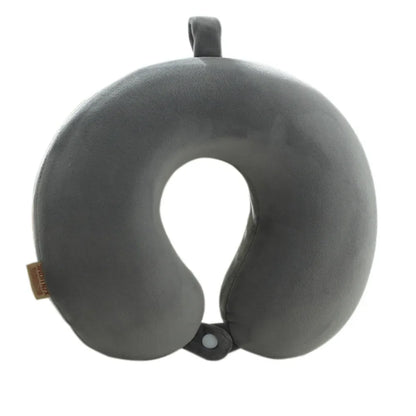 Polyester Solid Color Memory Foam Memory Pillow U-shaped Pillow Soft Comfortable Travel Neck Office Nap Pillow