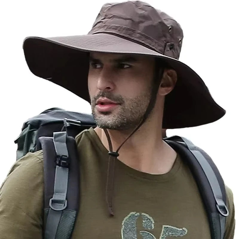 Summer Mountaineering Hat, Unisex Sun Protection Hat