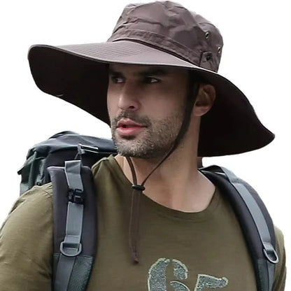 Summer Mountaineering Hat, Unisex Sun Protection Hat