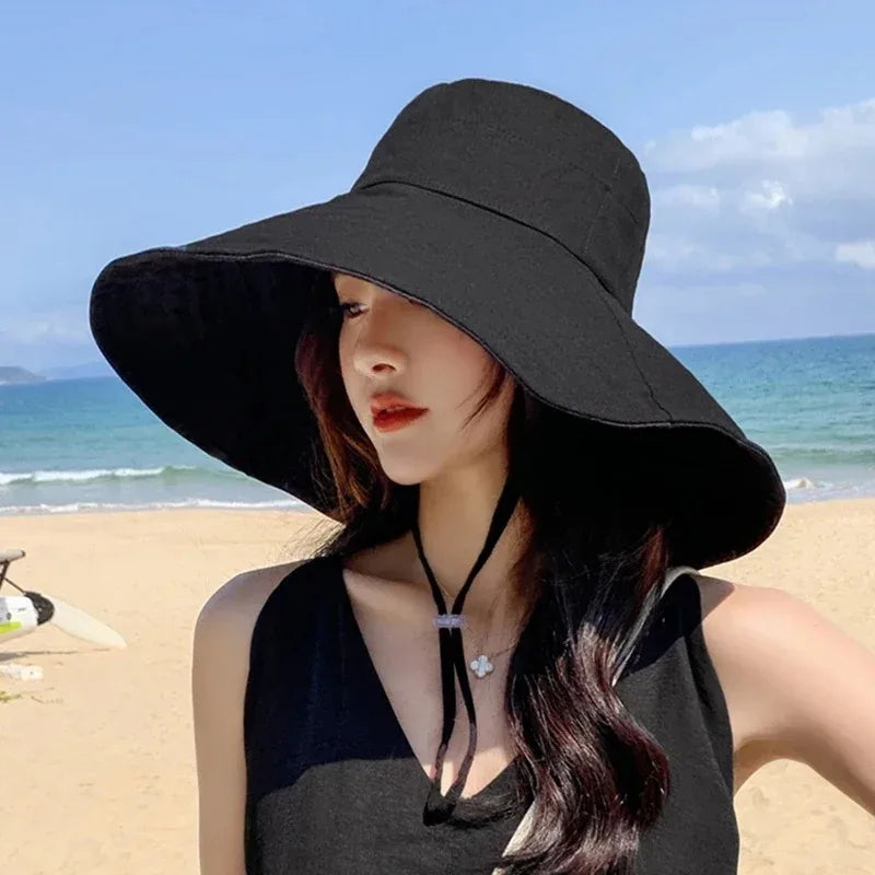 Japanese Sunshade Oversized Female Hat