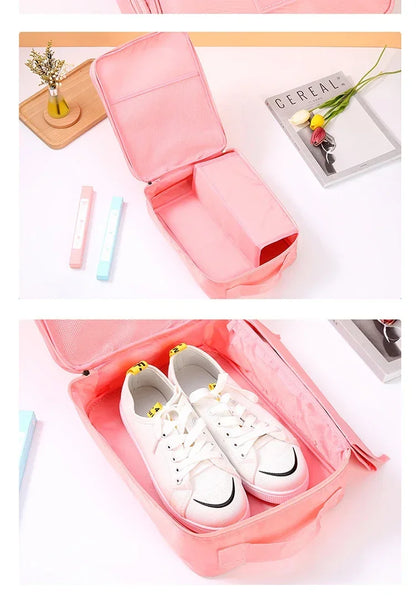 3 Layers Portable Travel Shoe Bag