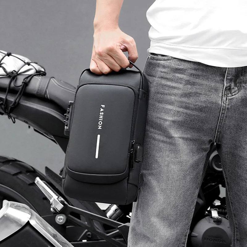 Anti-theft USB Shoulder Bag