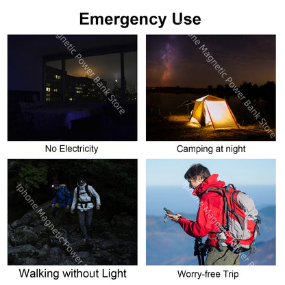 50000mAh Power Bank Waterproof Large Capacity Fast Charging