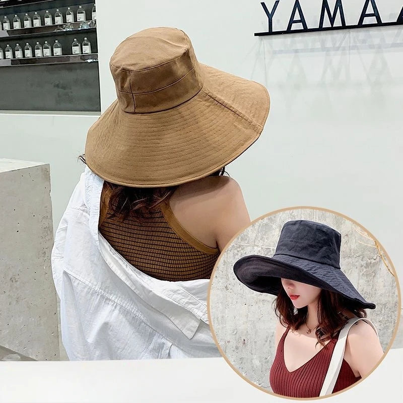 Japanese Sunshade Oversized Female Hat