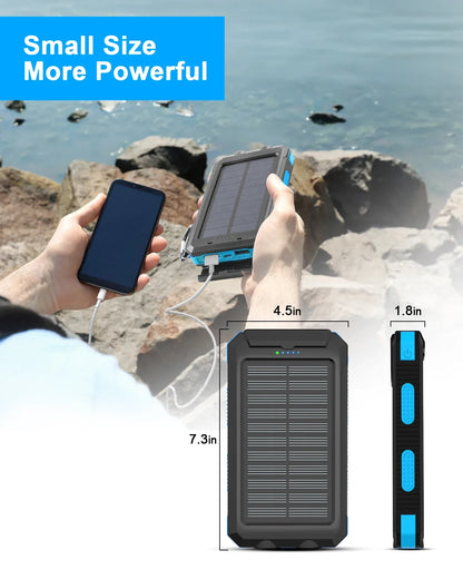 50000mAh Power Bank Waterproof Large Capacity Fast Charging
