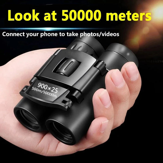 900x25 HD Zoom Portable Powerful Binoculars Long Range BAK4
