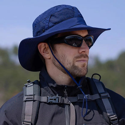 Men's Summer Spring and Autumn Outdoor Mountaineering Hat