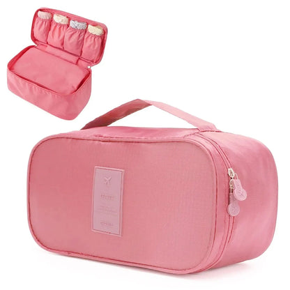 Portable Travel Bra Underwear Organizer Bag