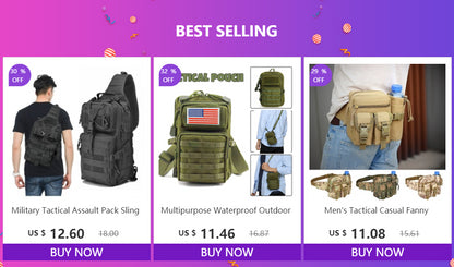 30L/50L Military Backpacks For Camping & Hiking