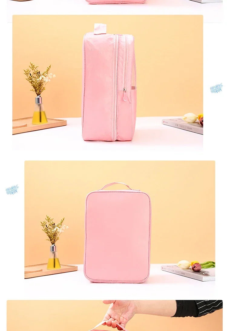 3 Layers Portable Travel Shoe Bag