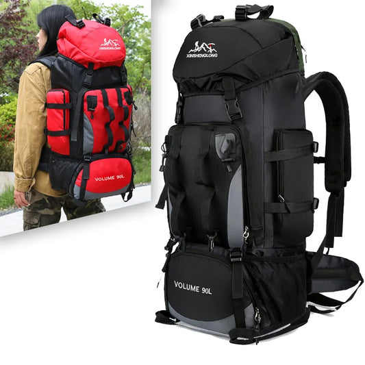90L Waterproof Trekking Bag Large Capacity