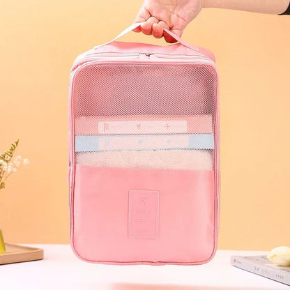 3 Layers Portable Travel Shoe Bag