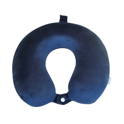 Polyester Solid Color Memory Foam Memory Pillow U-shaped Pillow Soft Comfortable Travel Neck Office Nap Pillow