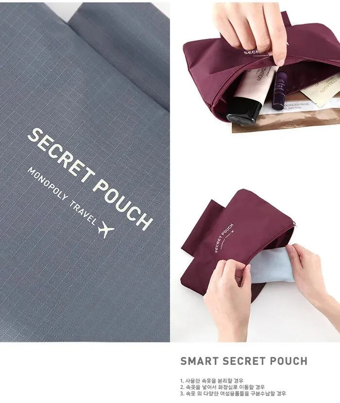 Portable Travel Bra Underwear Organizer Bag
